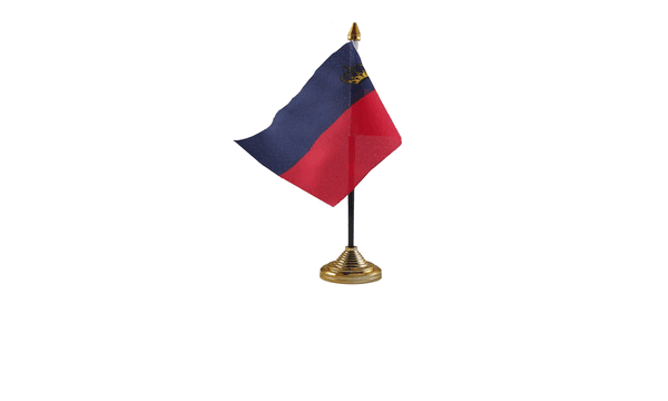 Liechtenstein Table Flags